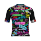 MAILLOT MANGA CORTA GRAFFITI BLACK
