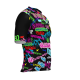 MAILLOT MANGA CORTA GRAFFITI BLACK