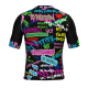MAILLOT MANGA CORTA GRAFFITI BLACK