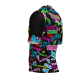 MAILLOT MANGA CORTA GRAFFITI BLACK