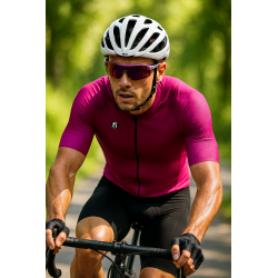 MAILLOT MANGA CORTA DEEP PINK