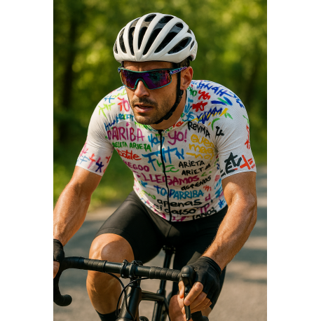 MAILLOT MANGA CORTA GRAFFITI