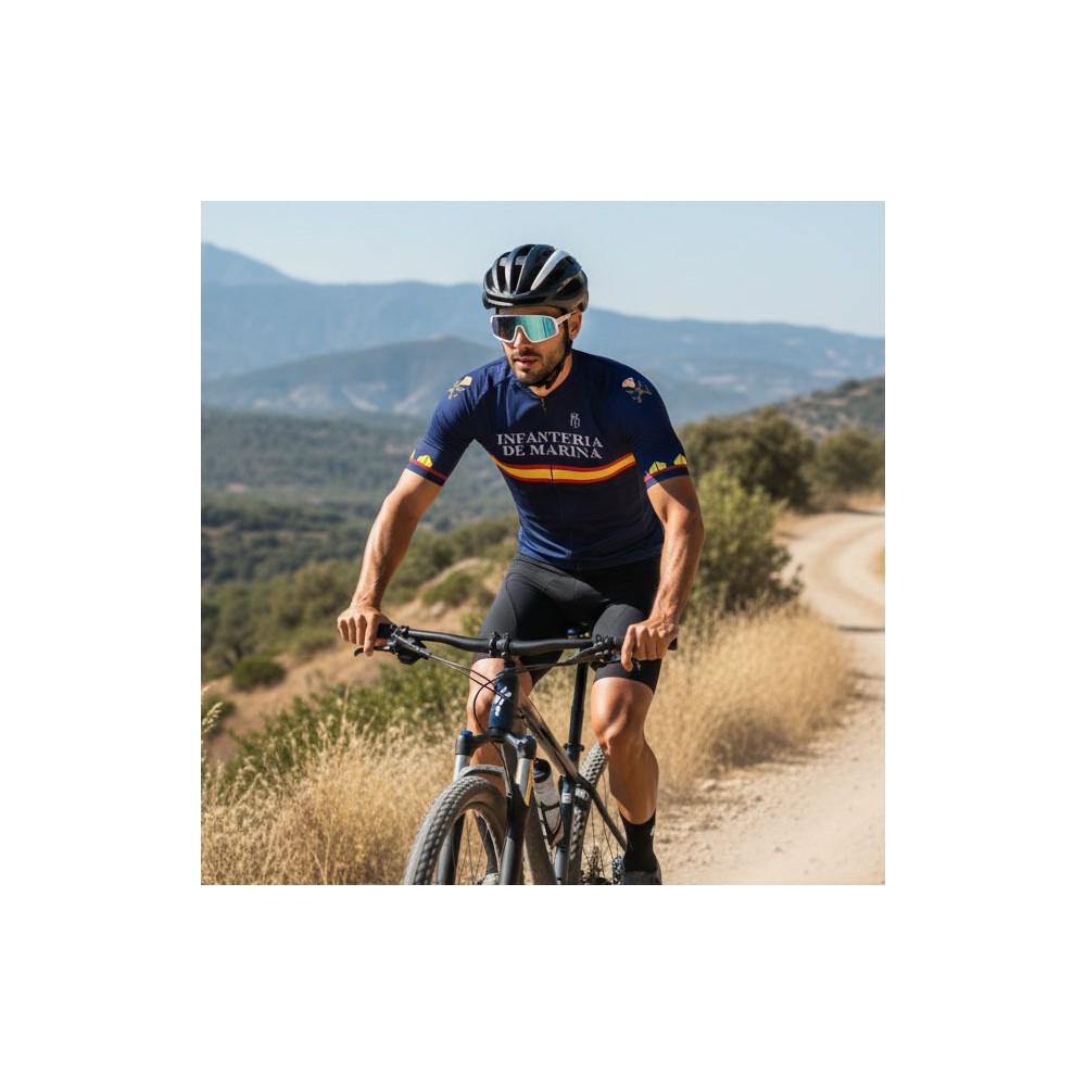 MAILLOT MANGA CORTA INFANTERIA MARINA