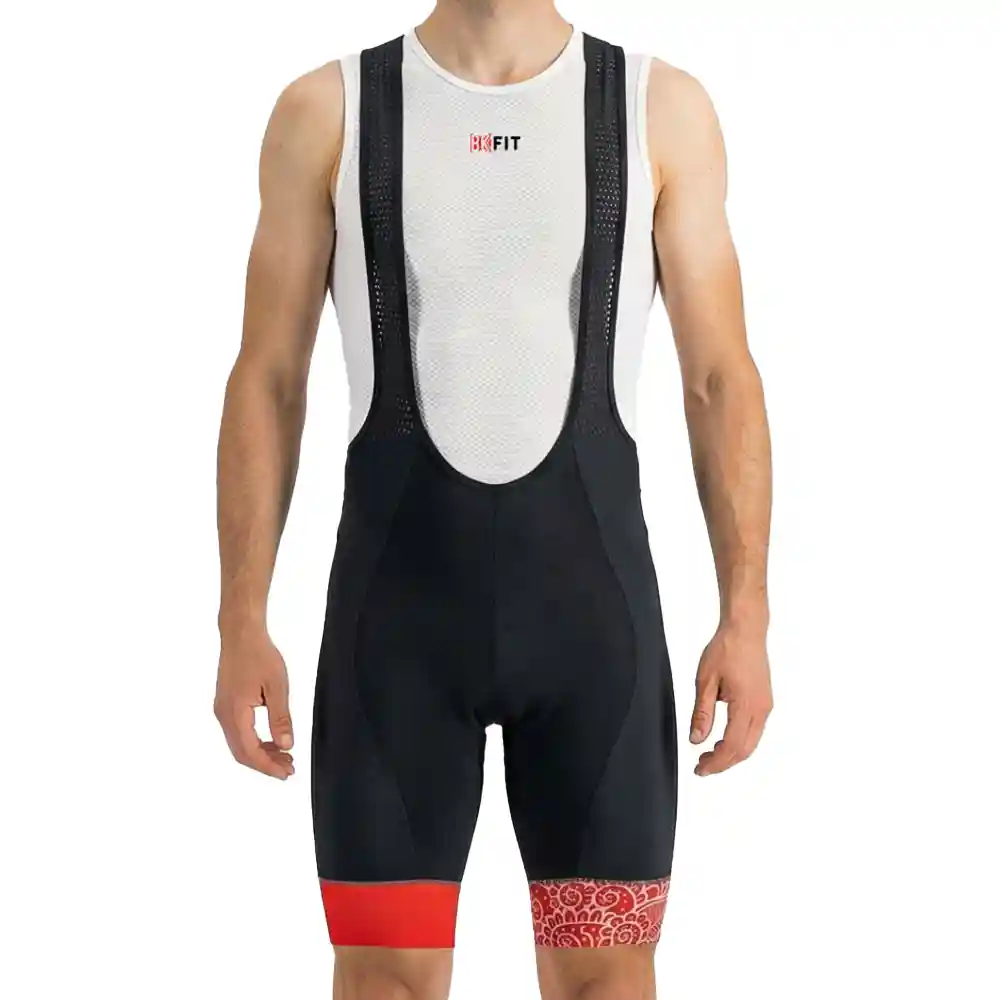 Culotte de ciclismo corto RED