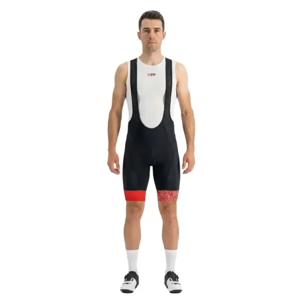 Culotte de ciclismo corto RED