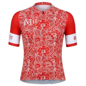 Maillot de ciclismo de manga corta FLOW RED
