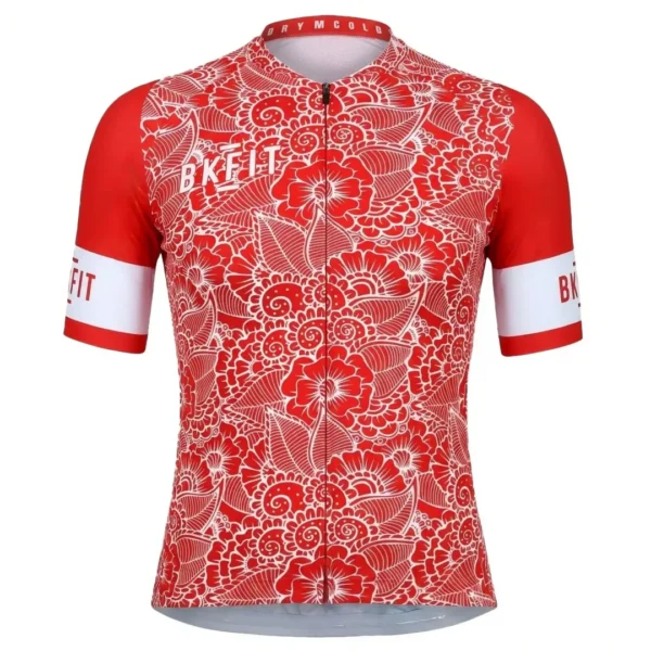 Maillot de ciclismo de manga corta FLOW RED