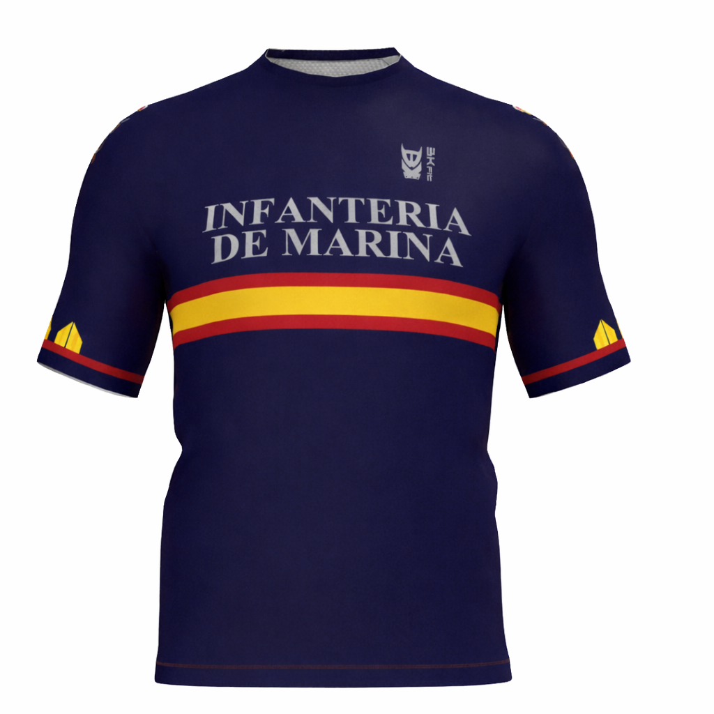 CAMISETA MANGA CORTA INFANTERIA MARINA - Imagen 2