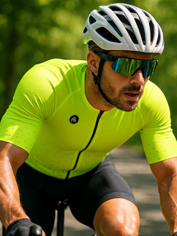 MAILLOT MANGA CORTA FLUO