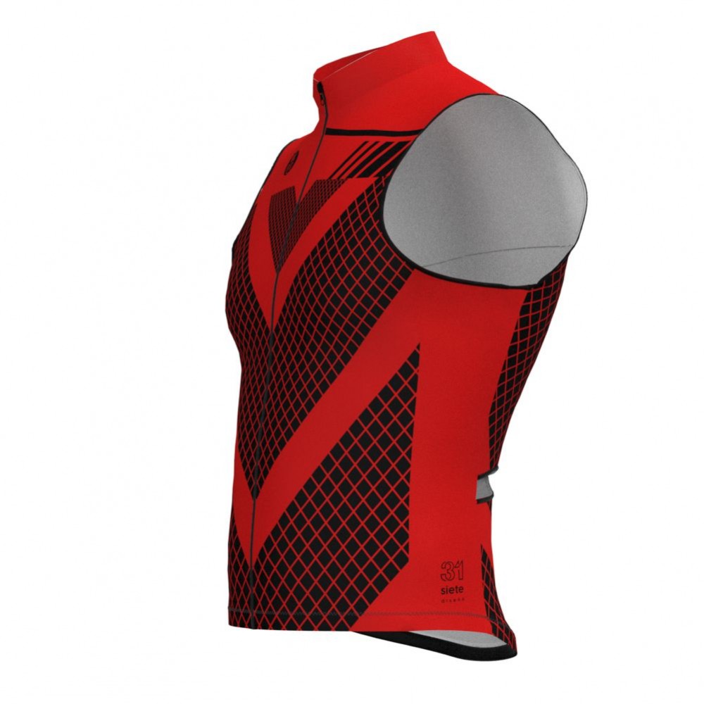 Chaleco Cortavientos XR Scorpion Red