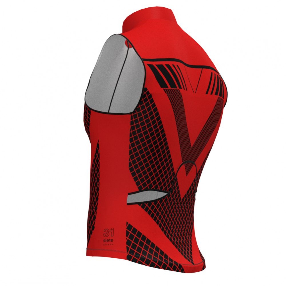 Chaleco Cortavientos XR Scorpion Red