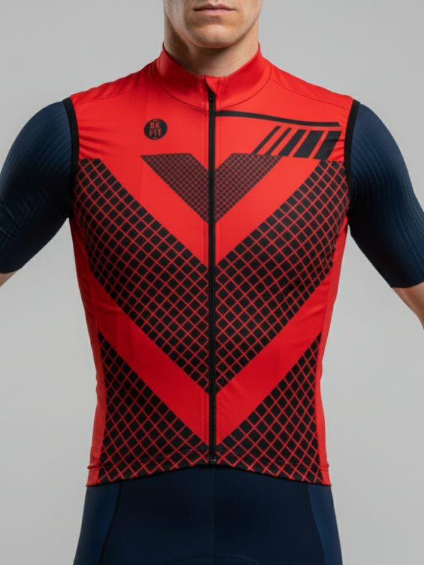 Chaleco Cortavientos XR Scorpion Red