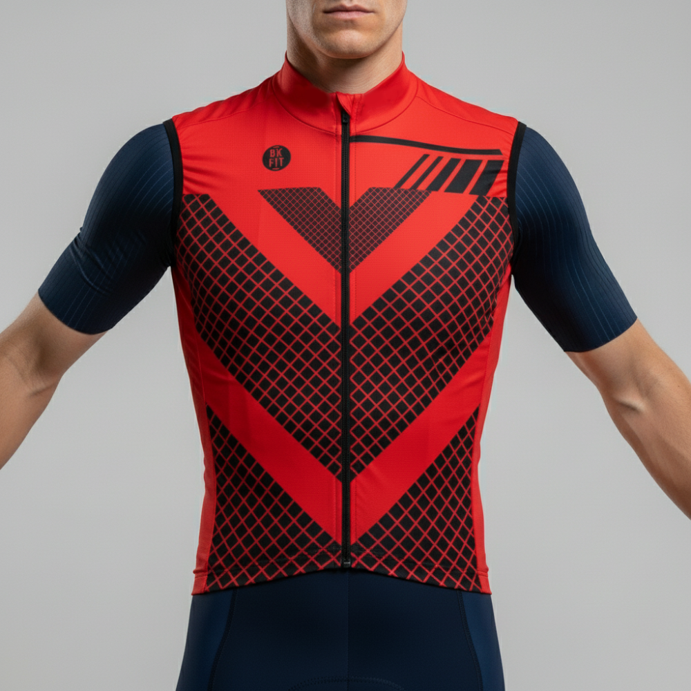 Chaleco Cortavientos XR Scorpion Red