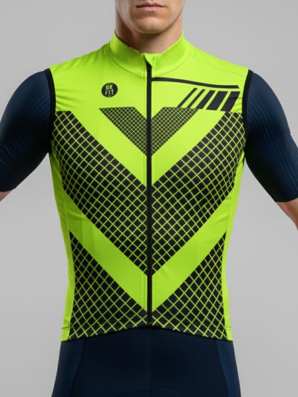 Chaleco Cortavientos XR Scorpion Green Apple