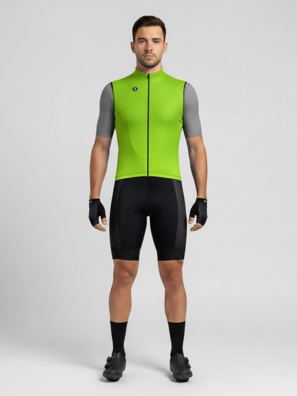 Chaleco Cortavientos XR Deep Light Green