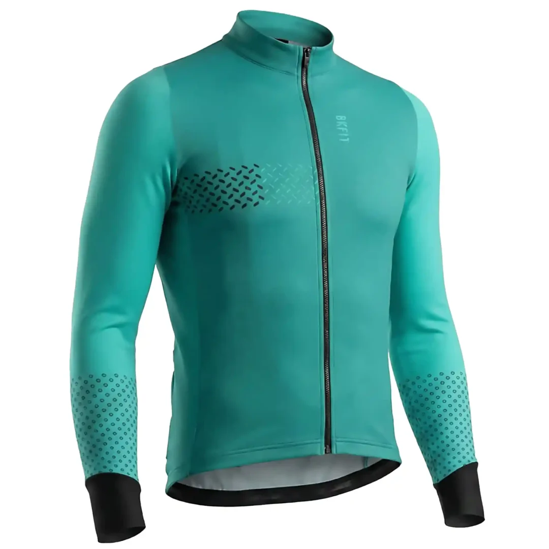 Maillot de ciclismo de manga larga Emerald