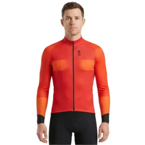 Maillot de ciclismo de manga larga Fire