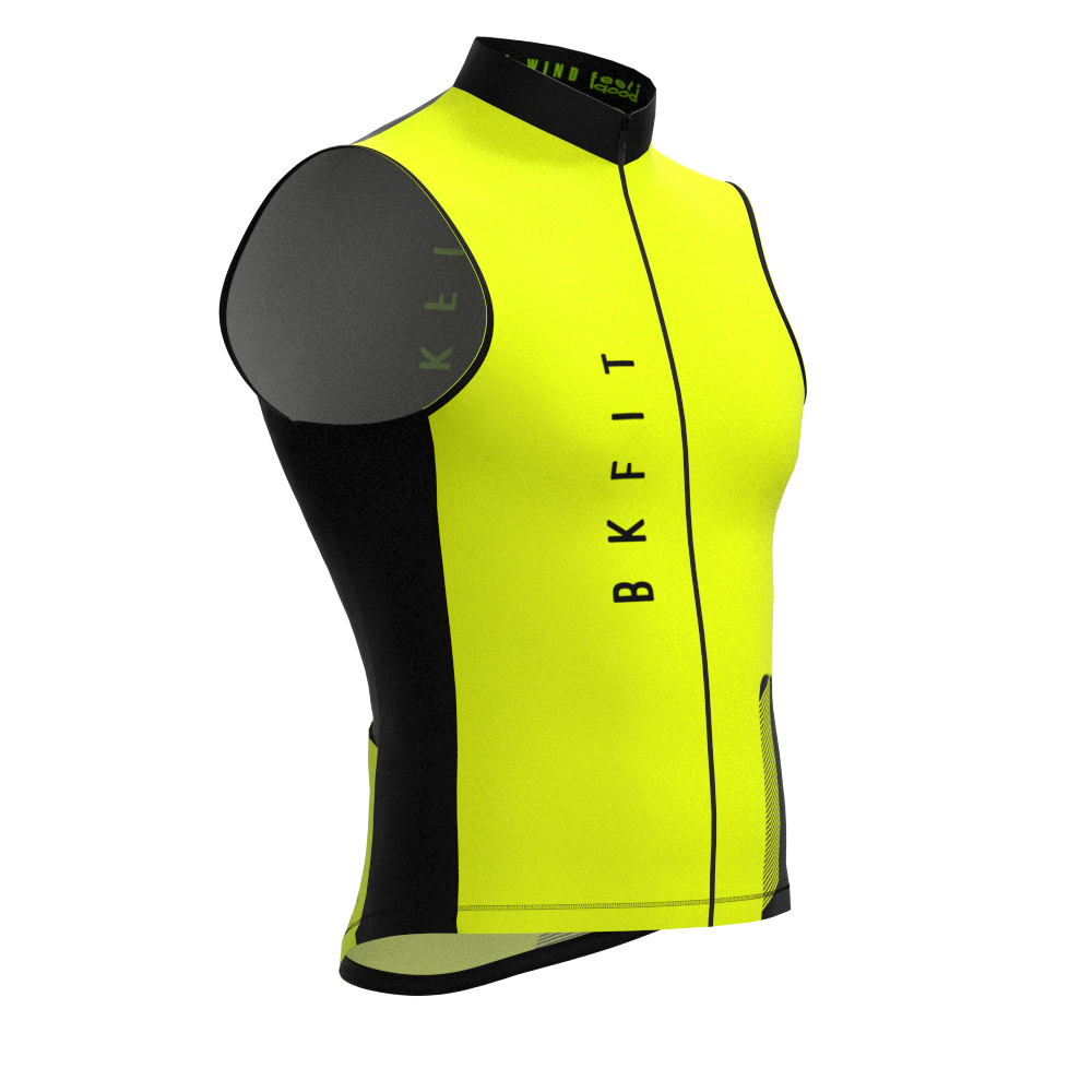 Chaleco Cortavientos XR FLUOR