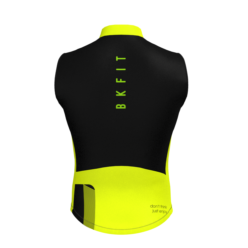 Chaleco Cortavientos XR FLUOR DARK