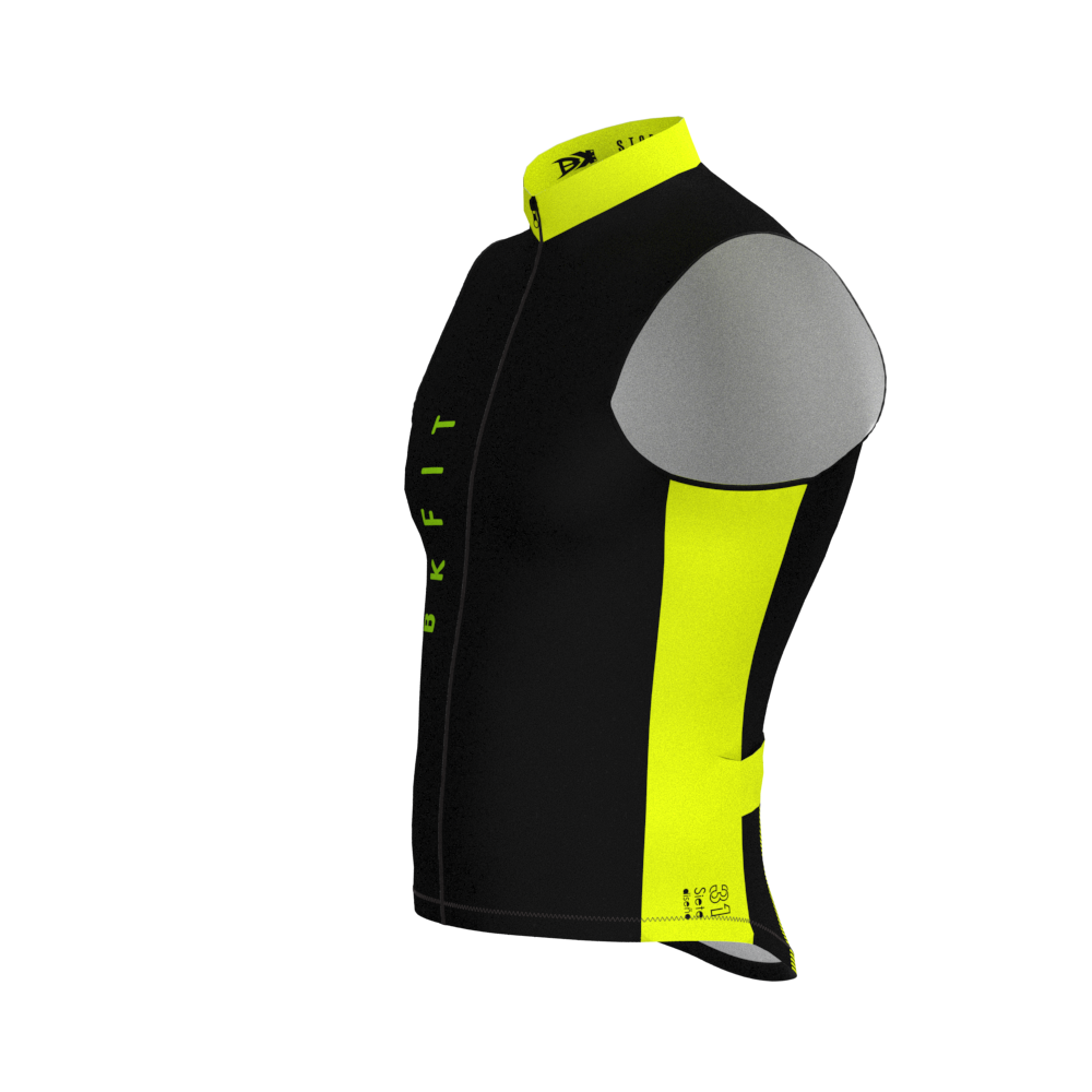 Chaleco Cortavientos XR FLUOR DARK