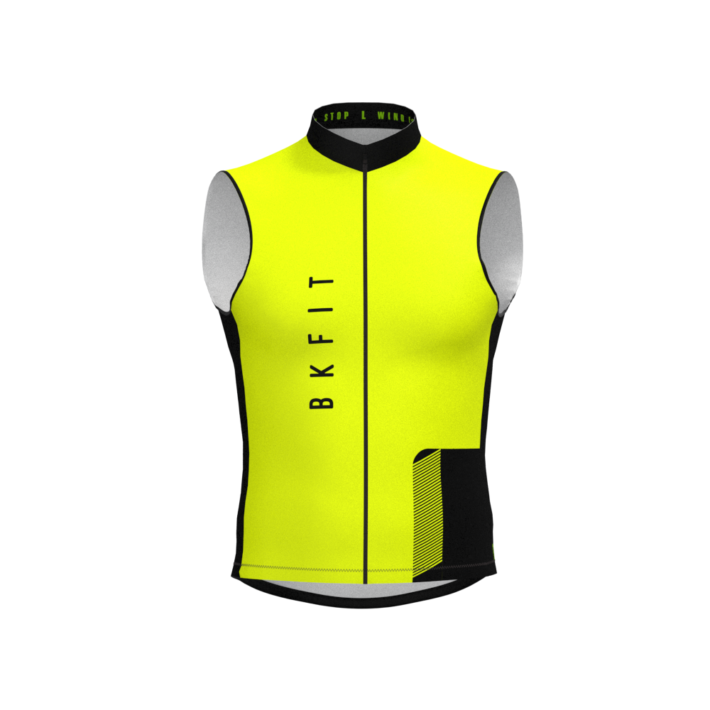Chaleco Cortavientos XR FLUOR