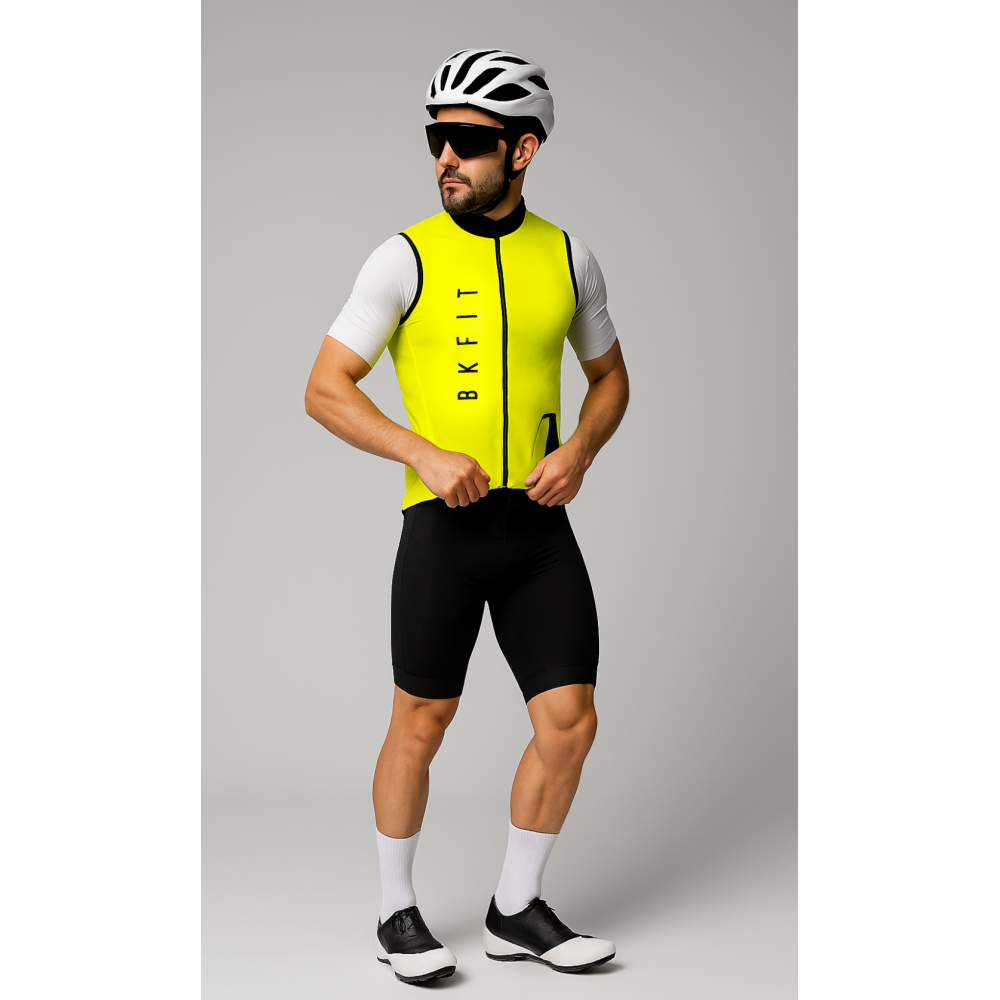 Chaleco Cortavientos XR FLUOR