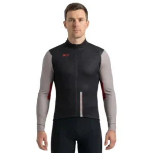 Maillot de ciclismo de manga larga GO RED