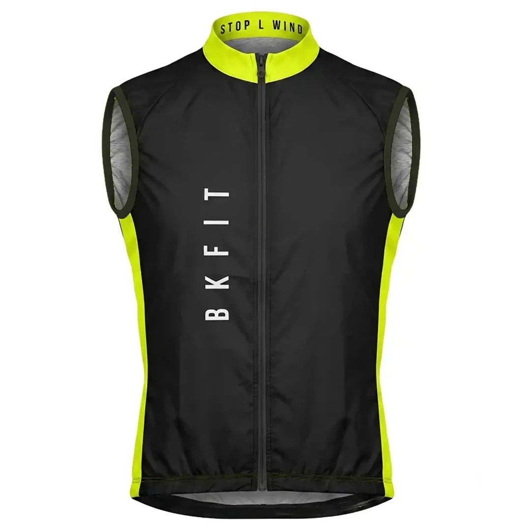 Chaleco cortaviento de ciclismo FLUOR DARK