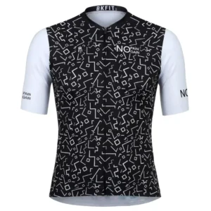 Maillot de ciclismo de manga corta NO PAIN BLACK