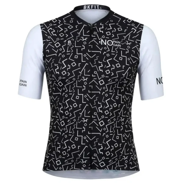 Maillot de ciclismo de manga corta NO PAIN BLACK