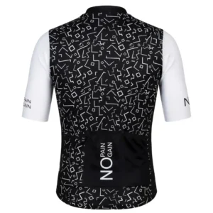 Maillot de ciclismo de manga corta NO PAIN BLACK