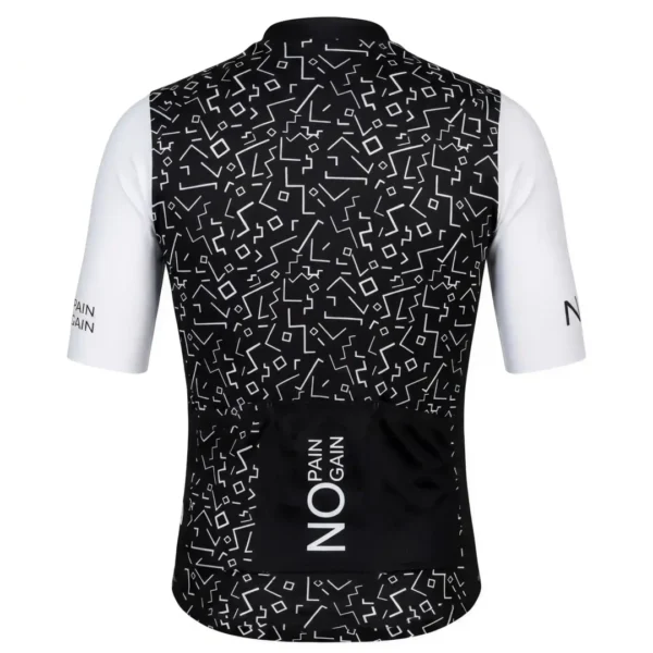 Maillot de ciclismo de manga corta NO PAIN BLACK