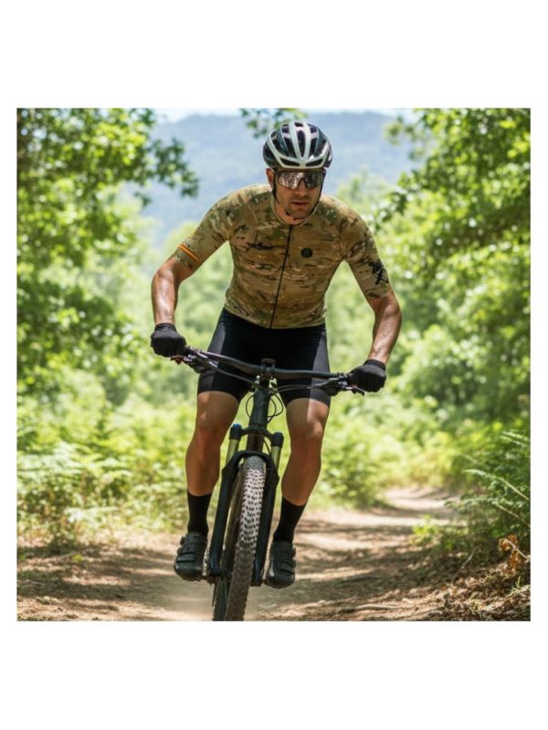 MAILLOT MANGA CORTA BRIPAC Camu