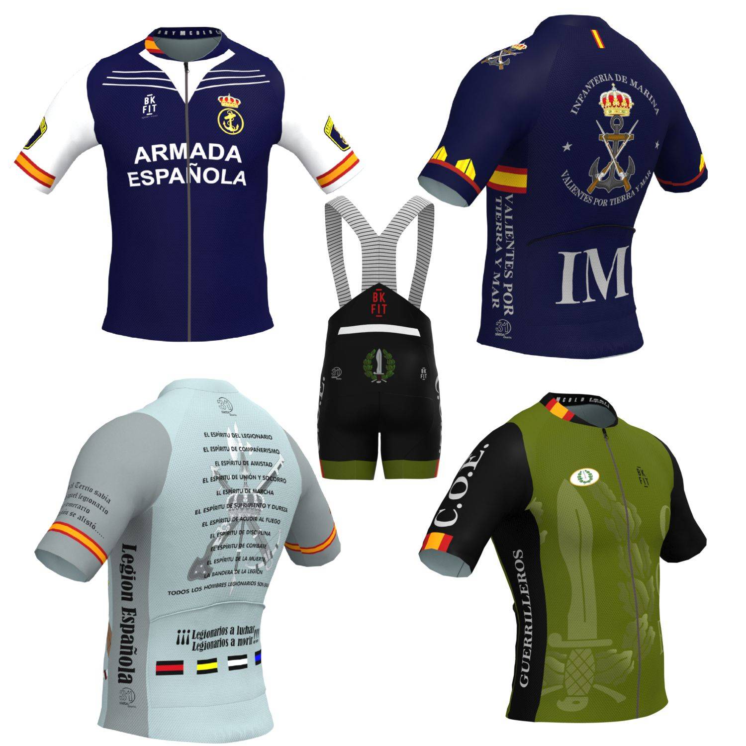 Fabricantes de ropa de ciclismo personalizada en España - OOQ