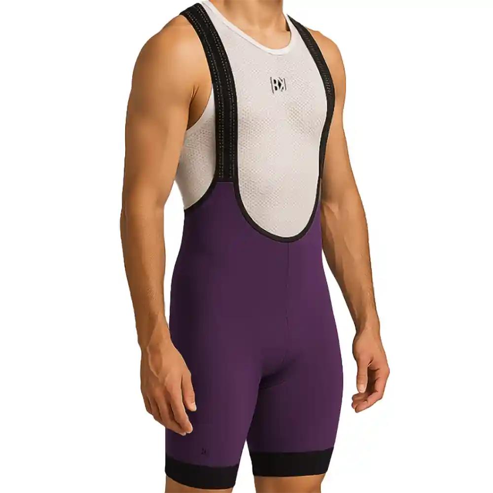 Culotte de ciclismo corto PURPLE