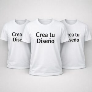 PACK 3 Camisetas manga corta personalizada