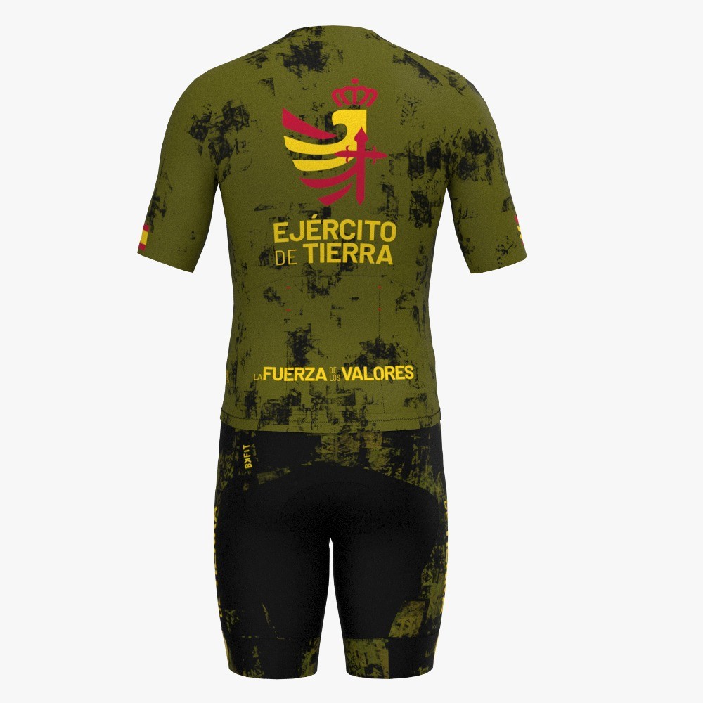 MAILLOT CICLISMO DE MANGA CORTA PRO EJERCITO DE TIERRA