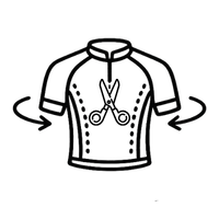 Icono representativo Costuras suaves y corte ergonómico