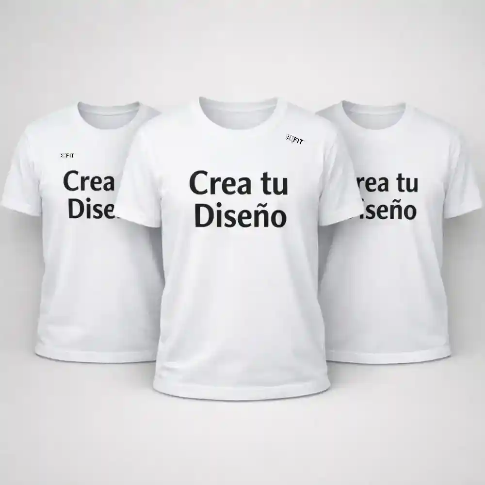 PACK 3 Camisetas manga corta personalizada