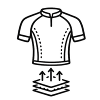 Icono representativo Tejidos Transpirables y ligeros