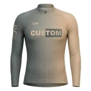 Maillot de ciclismo de manga larga entretiempo